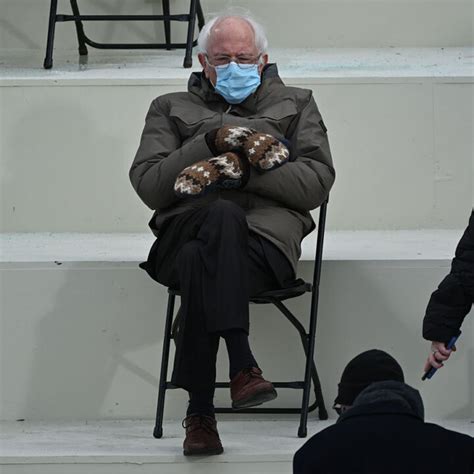 With His Coat and Mittens, Bernie Sanders, 79, Is Officially One of the World’s Most Memeable ...