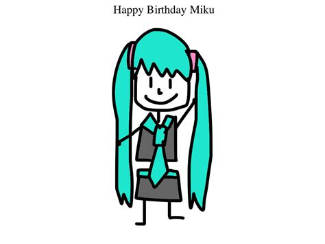 Miku birthday by ArtworkofThinglet on DeviantArt