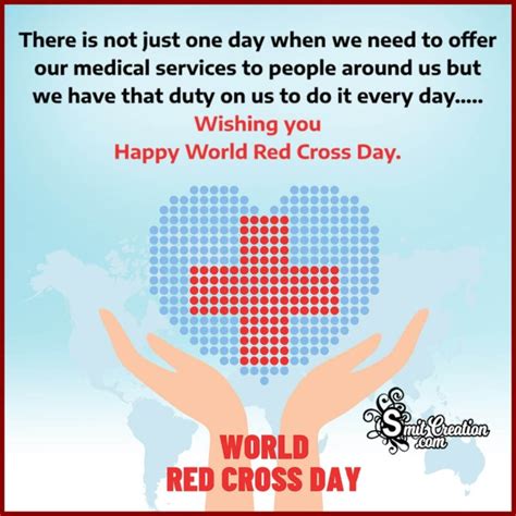 Happy World Red Cross Day Wishes - SmitCreation.com