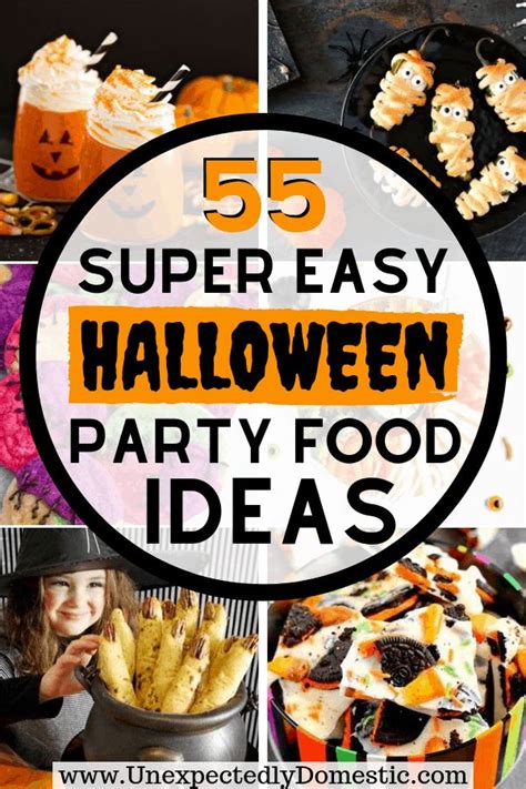 55 Easy Halloween Party Food Ideas That Everyone Will Love | Recipe ...