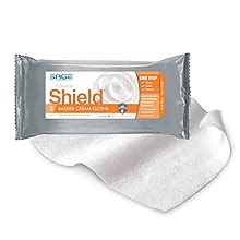 Stryker Sage Comfort Shield Barrier Cream Cloths with Dimethicone - 8 ...