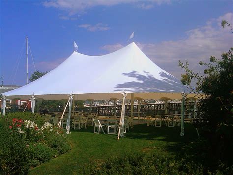 44x63 Tidewater Sailcloth Tent - Tent and Party Rentals Company