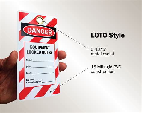 Lockout Safety Tags l Lockout Tagout | LEM Products, Inc.