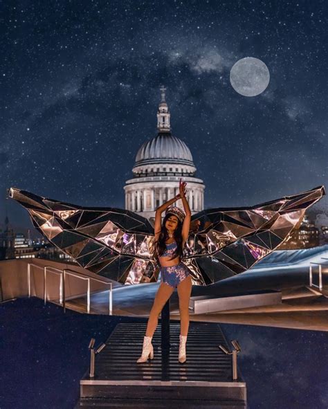 Angel Wings At St Pauls Cathedral Channelling my inner Ariana Grande ...