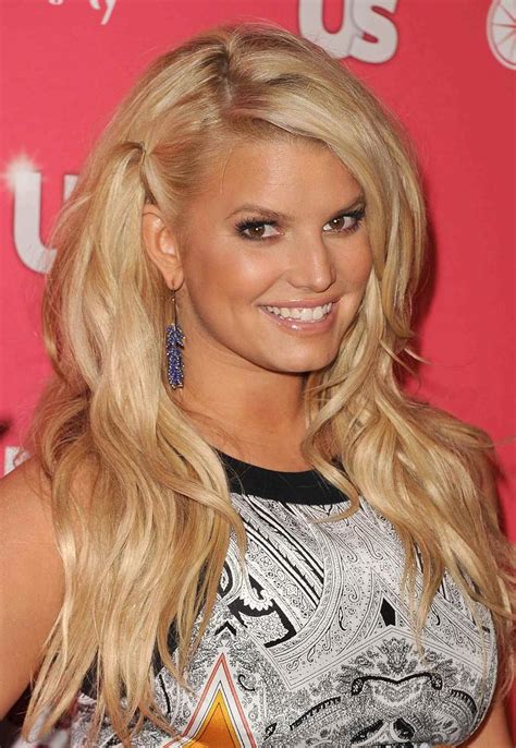 Jessica Simpson Blonde Highlights