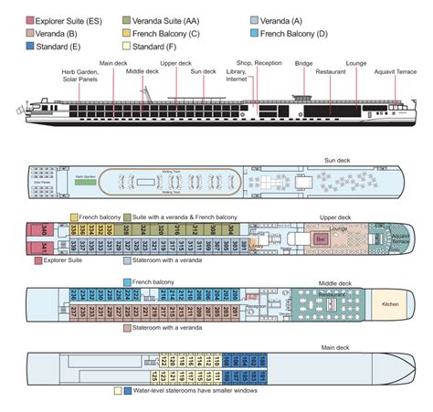 Viking Longship Egdir - Viking Longship Egdir Deck Plan - Viking Longship Egdir Cabins