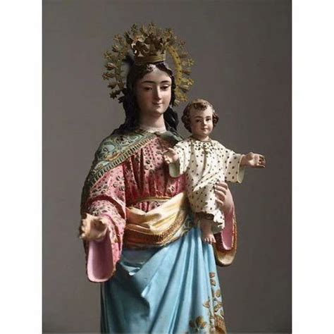 Multicolor Ceramic Mary Matha Statue at Rs 50 in Kochi | ID: 13531300948