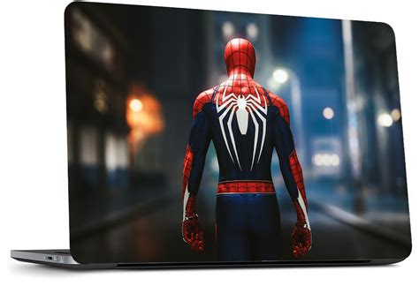 Spiderman Laptop Skin Vinyl Decal Spider-man Sticker Dell Xps | Etsy