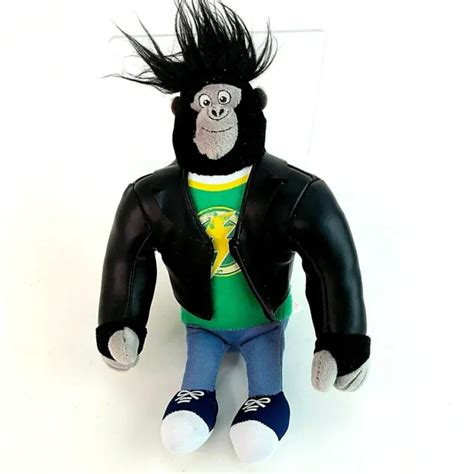 JOHNNY GORILLA SING Movie Official TY Plush Soft Toy Beanie Baby 9” £12 ...