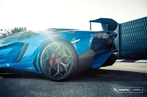 Novitec Puts Its Hands on Blue Lamborghini Aventador — CARiD.com Gallery