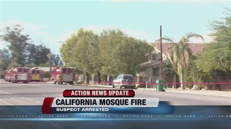 Man accused of arson in California mosque fire - YouTube