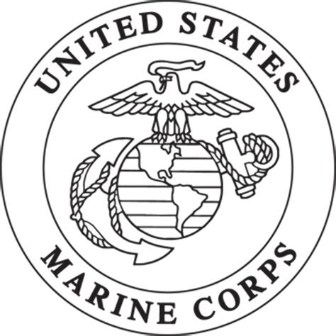 Download High Quality us marines logo drawing Transparent PNG Images - Art Prim clip arts 2019