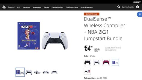 PS5 DualSense Controller On Sale At PlayStation Direct For $54.99 ($15 ...