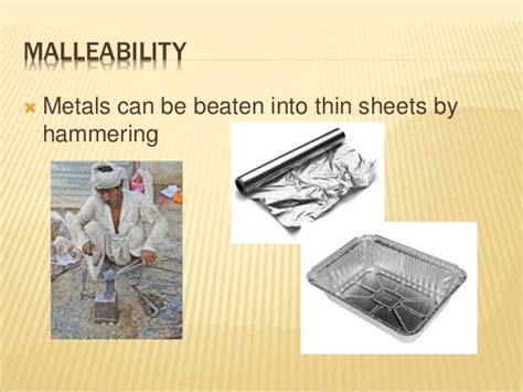 physical properties of metals