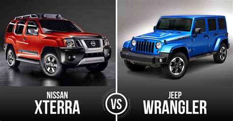 Used Car Battle: Jeep Wrangler Unlimited vs. Nissan Xterra