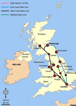 West Coast rail fiasco has landed taxpayers with a bill of £50m 'at the ...