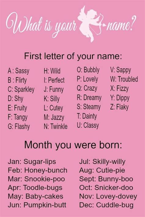 Silly names, Funny names, Name generator