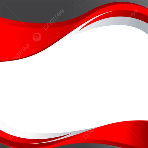 Waves Border Frame Wavy Abstract With Transparent Background Vector Art ...