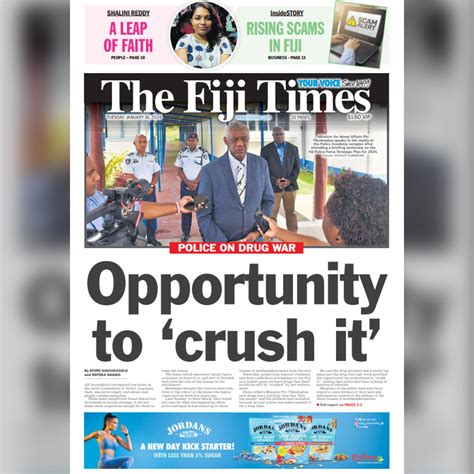 From the Editor-in-Chief’s desk: Your January 16 briefing - The Fiji Times