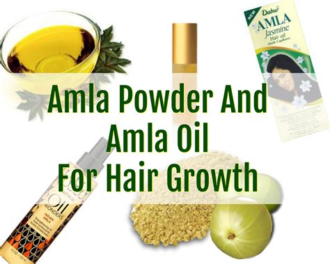 Amla Powder and Amla Oil For Faster Hair Growth