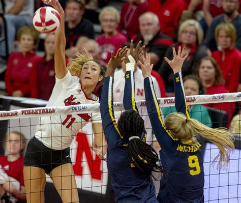 Two Nebraska volleyball players earn All-American honors