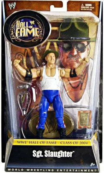 WWE Wrestling Hall of Fame Sgt Slaughter Exclusive Action Figure Mattel ...