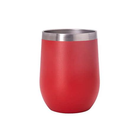 Insulated Stainless Steel Wine Tumbler With Lid And Straw Wholesale