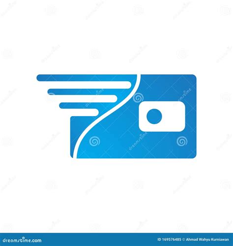 Wallet logo vector stock vector. Illustration of market - 169576485