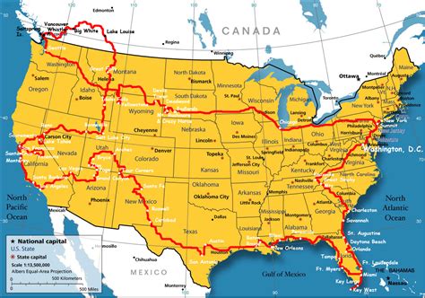 Map Of Us And Canada Border - San Antonio Map