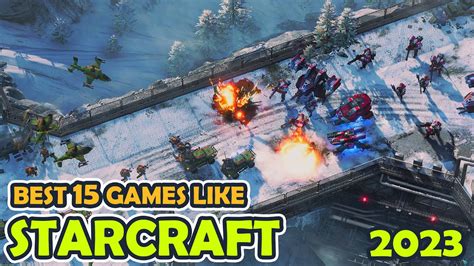 Top 15 Best RTS Games like StarCraft - YouTube