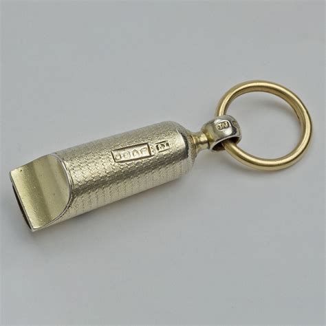 A Victorian silver-gilt Whistle. – Peter Cameron Antique Silver