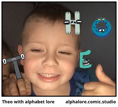 Theo with alphabet lore - Comic Studio
