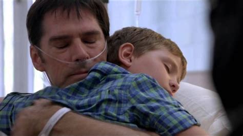 Cade Owens as Jack Hotchner and Thomas Gibson as Aaron Hotchner | Criminal minds, Criminal minds ...