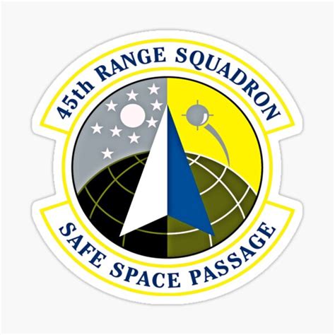 "45th Range Squadron Logo" Sticker for Sale by Quatrosales | Redbubble