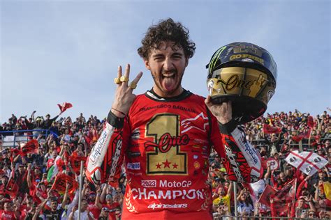 Francesco Bagnaia, Champion du Monde MotoGP 2023