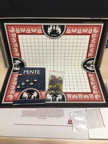 Vintage 1984 Pente Board Game Board Part Only Parker Brothers | #3784859923