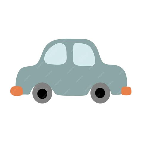 Premium Vector | Cute car stickers vector design