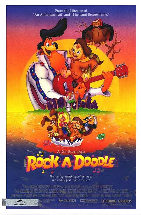 The Predictability of Stupidity: Movie Reviews: Rock-A-Doodle (1991)