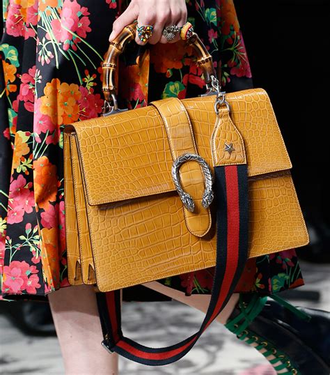 Gucci Gets Detailed for Its Spring 2016 Runway Bags - PurseBlog