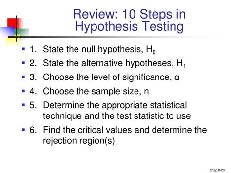 PPT - Fundamentals of Hypothesis Testing: One-Sample Tests PowerPoint ...