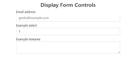 Bootstrap-5 Forms - GeeksforGeeks