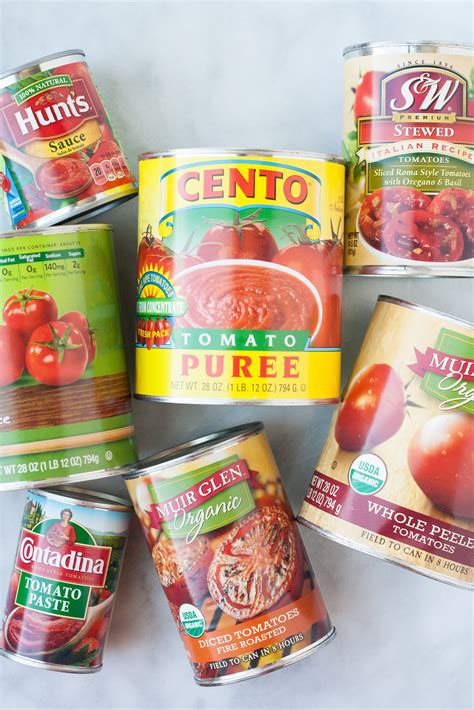 A Visual Guide to the 7 Major Types of Canned Tomatoes | Kitchn