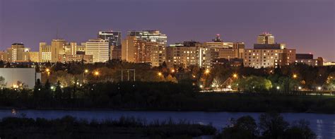 Skyline of Regina, Saskatchewan at night – ASKMigration: Canadian Lifestyle Magazine