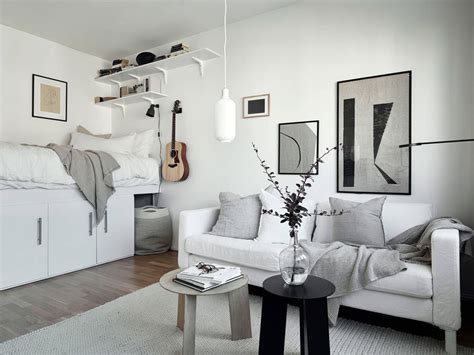 A Small and Stylish 25-Square-Meter Apartment in Sweden - Nordic Design