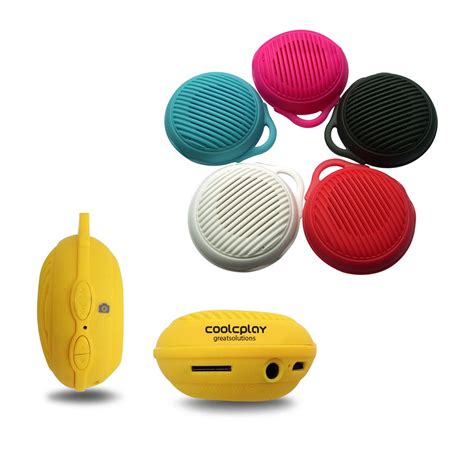 Round Portable Bluetooth Speaker