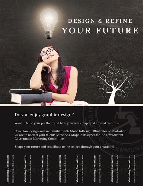 College Flyer: Design And Refine Your Future by katdesignstudio on DeviantArt
