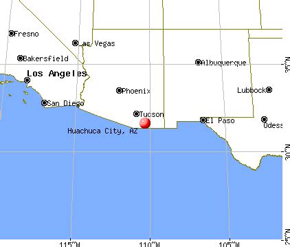 Fort Huachuca Arizona Map