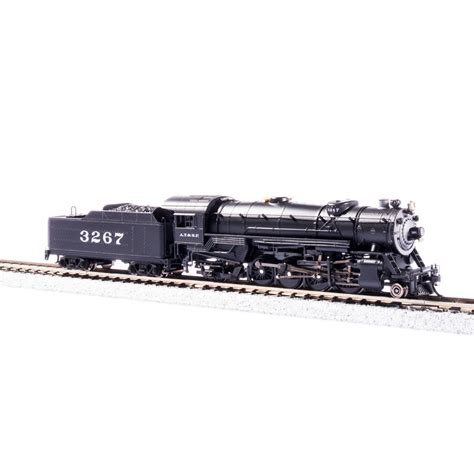 Broadway Limited Paragon 4 N 2-8-2 Heavy Mikado Steam Locomotive Santa Fe w/ DCC & Sound ...