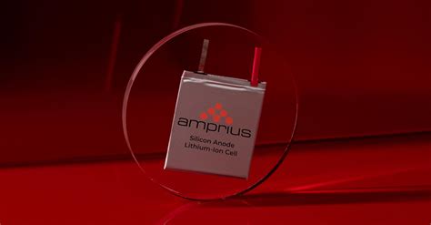 100% Silicon Nanowire Batteries from Amprius Technology