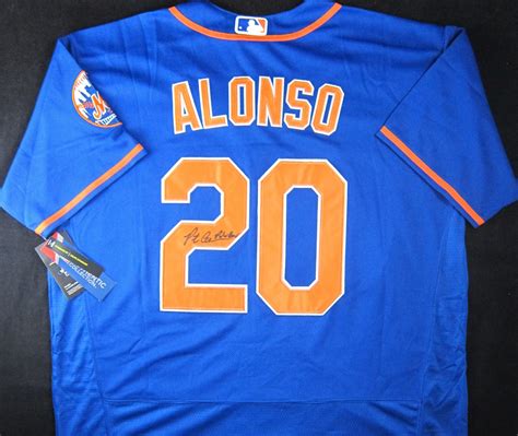 Pete Alonso Signed & Inscribed Jersey - Memorabilia Center